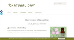 Desktop Screenshot of naturalday.es